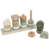 Anneaux à empiler Olive Green