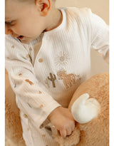Pyjama bébé, coton structuré Fluffy