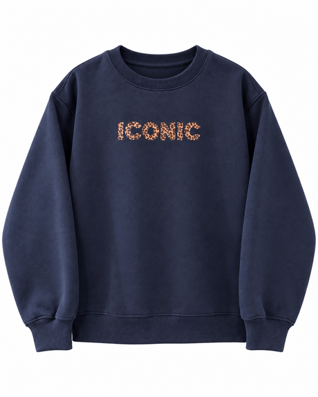 Sweat Iconic Léo Navy