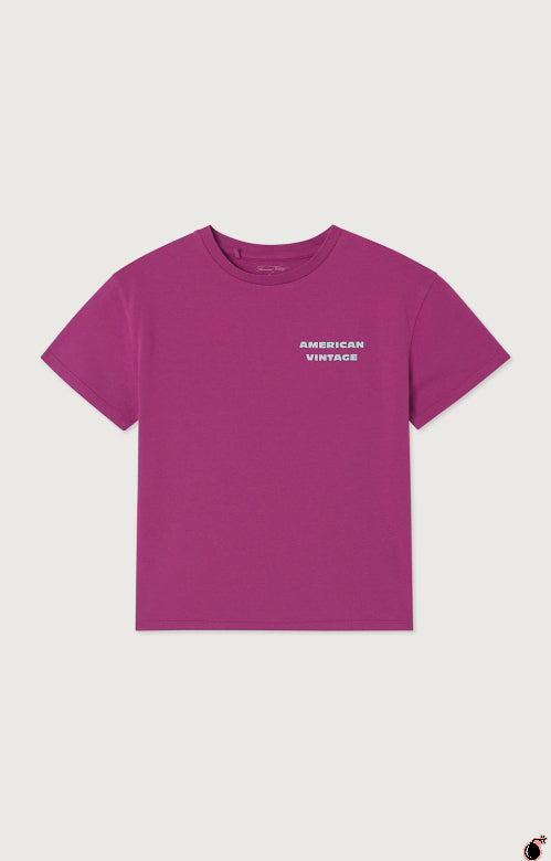 T shirt FIZVALLEY Mauve