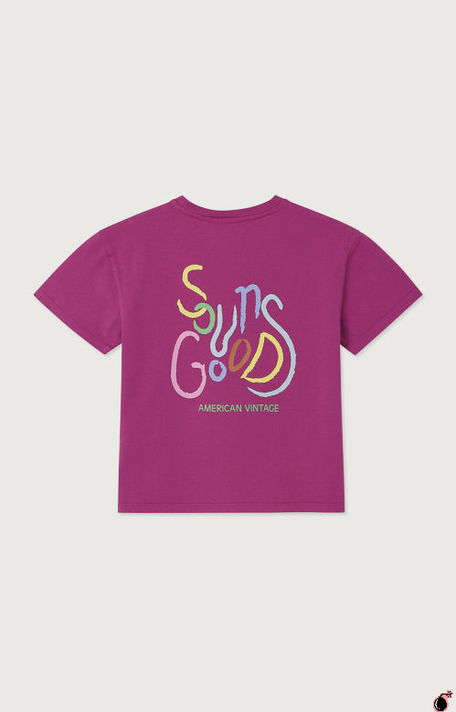 T shirt FIZVALLEY Mauve
