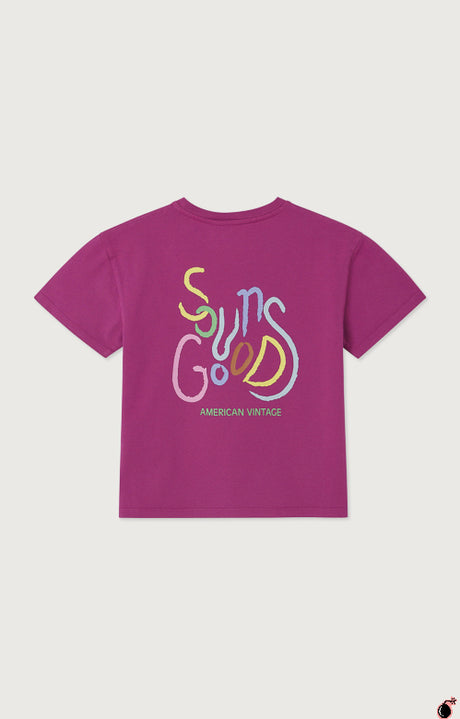T shirt FIZVALLEY Mauve