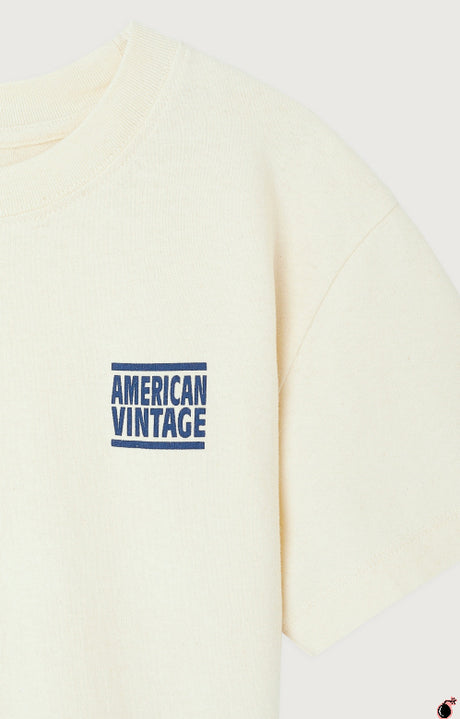 T shirt YKOBOW Vanille