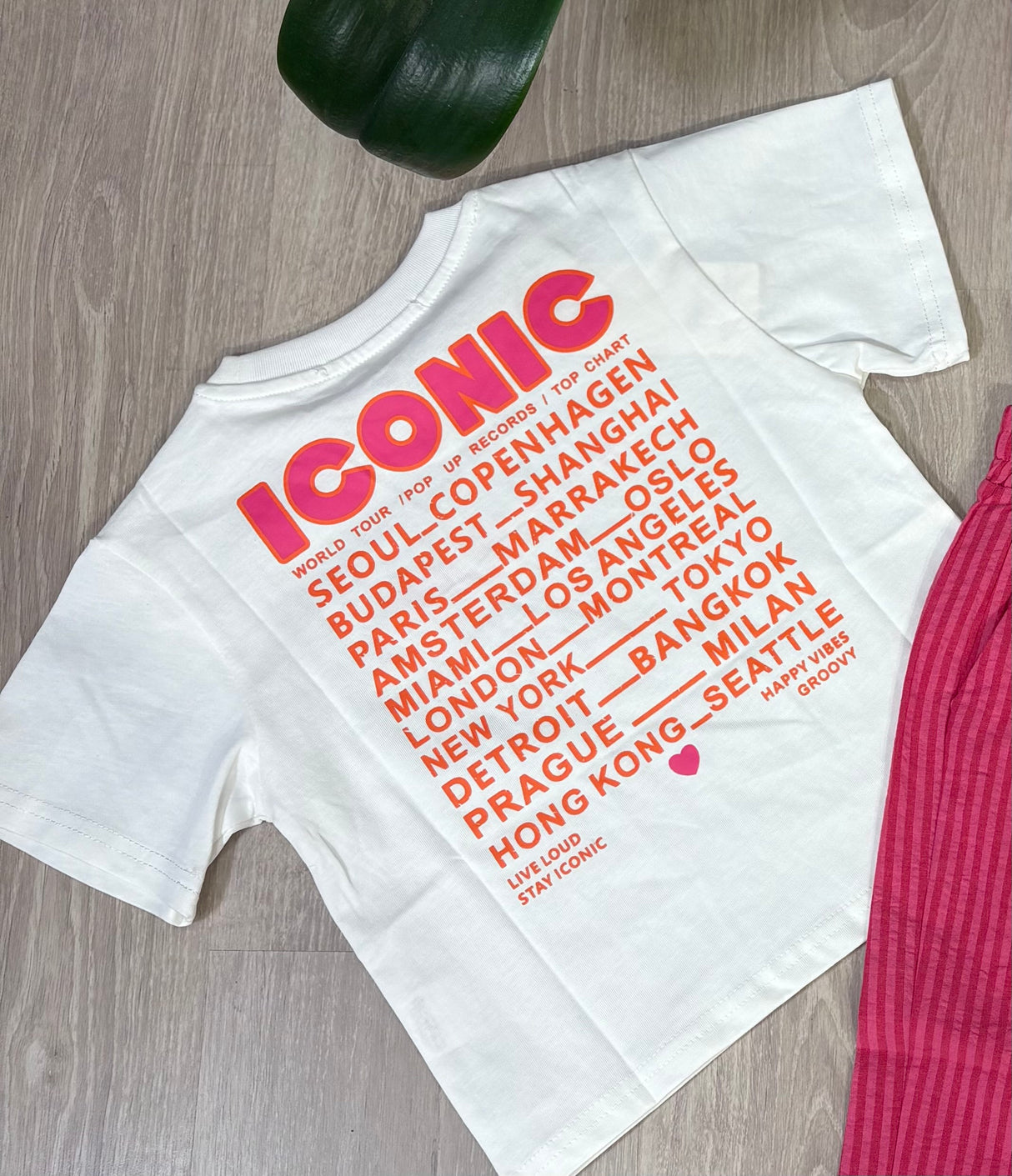 T-shirt ICONIC Blanc