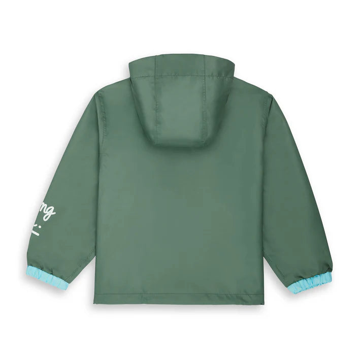 Veste Imperméable Vert