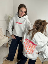 Sweat capuche ICONIC Gris