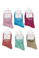 Chaussettes à paillettes MON JOLI COEUR