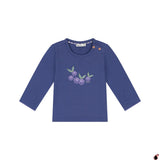 T Shirt Agathe Bleu Rivière