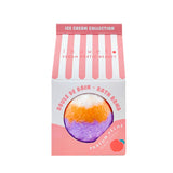 Boule de bain effervescente Ice cream collection pêche