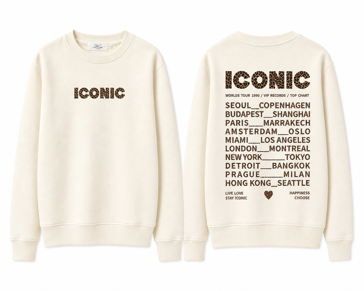 Sweat été ICONIC écru