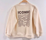 Sweat Iconic Léo Vanille