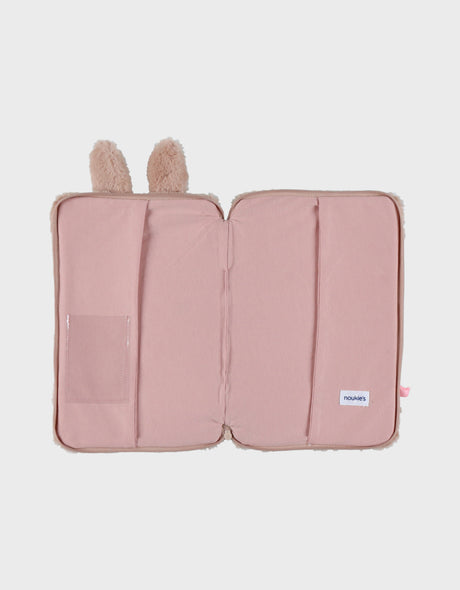 Protège carnet de santé, effet fourrure Lily