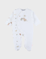 Pyjama bébé, coton structuré Fluffy