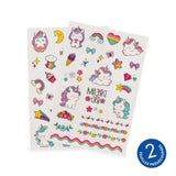 Tatouages éphémères LICORNE