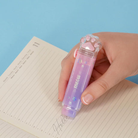 Meow Gomme rétractable avec recharge