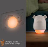 Veilleuse nomade BENNY Ours taupe