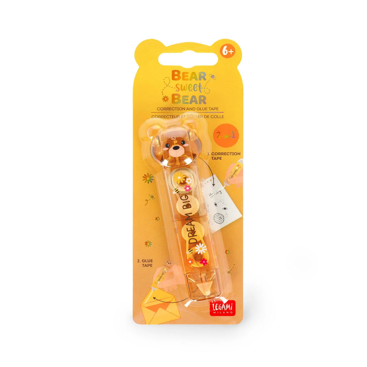 Correcteur 2 EN 1+ colle - Bear sweet Bear