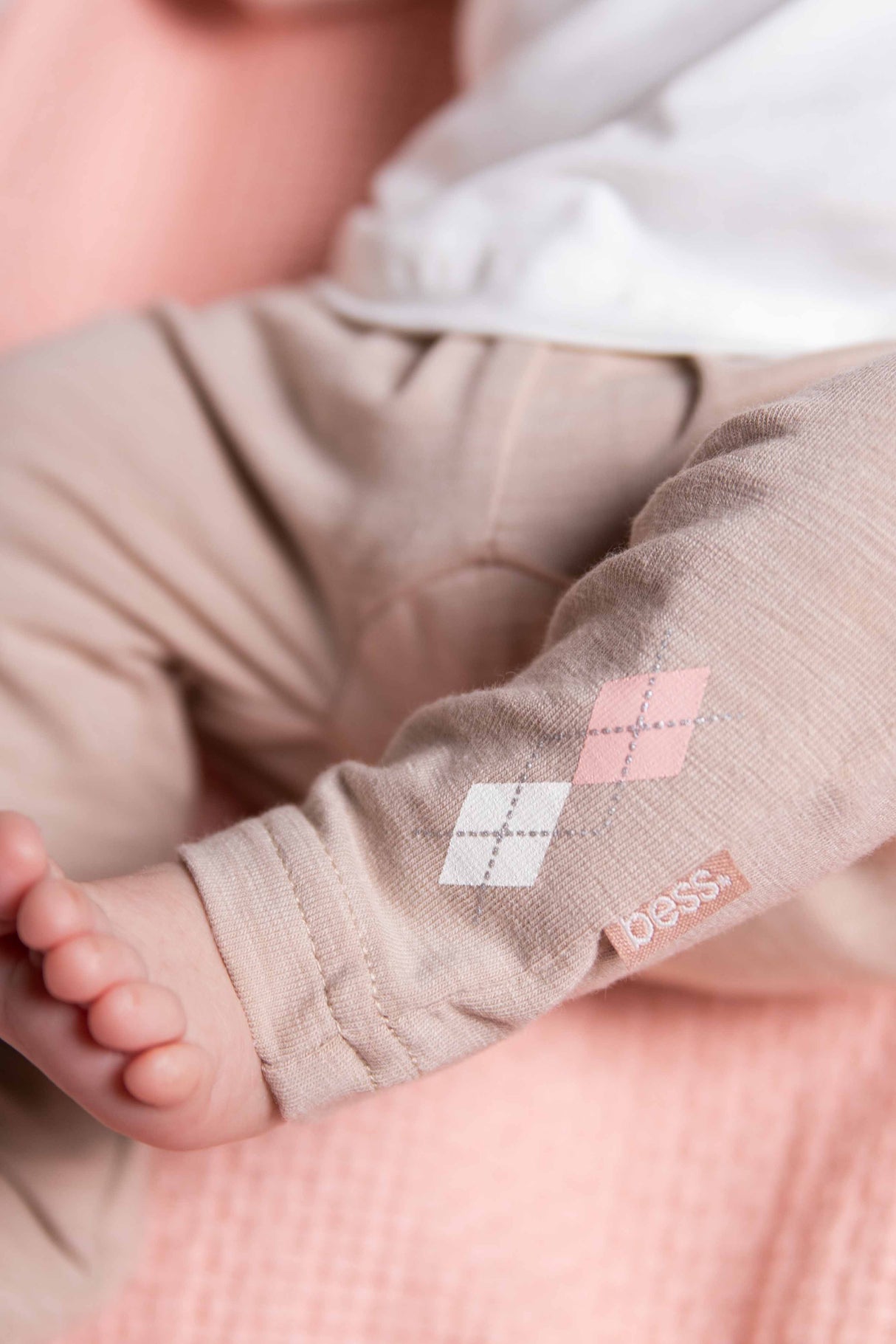 Schlichte Leggings Hellgrau