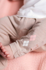 Schlichte Leggings Hellgrau