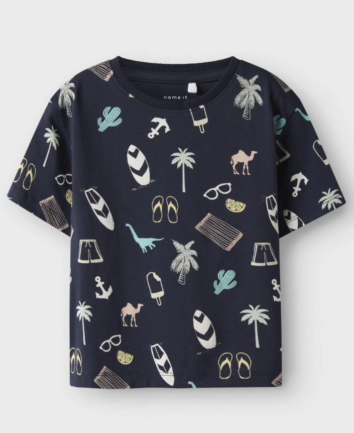 T shirt JER Bleu
