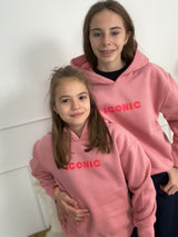 Sweat capuche ICONIC Rose