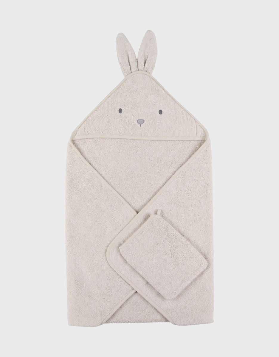 Cape de bain, éponge - Moka