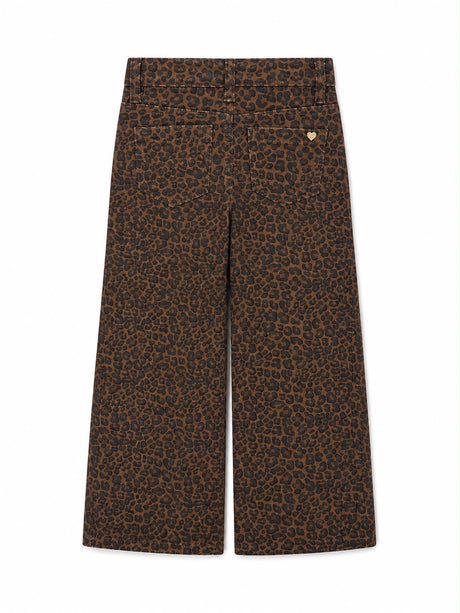 Pantalon Léopard Chocolat PM