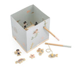 Jeu de pêche en bois