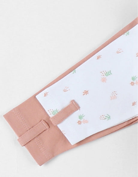 Pyjama’s (2pack) Terracotta/écru