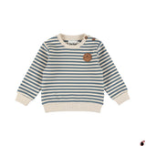 Sweat Rayé Bleu