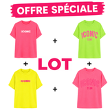 Lot ICONIC 4 t shirts