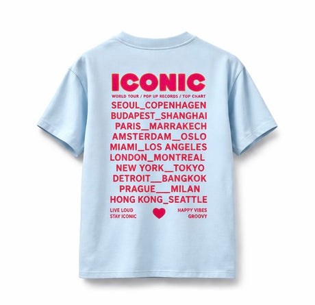 T-shirt ICONIC Bleu clair