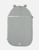 ° Nid d’ange, mousseline de coton kaki °