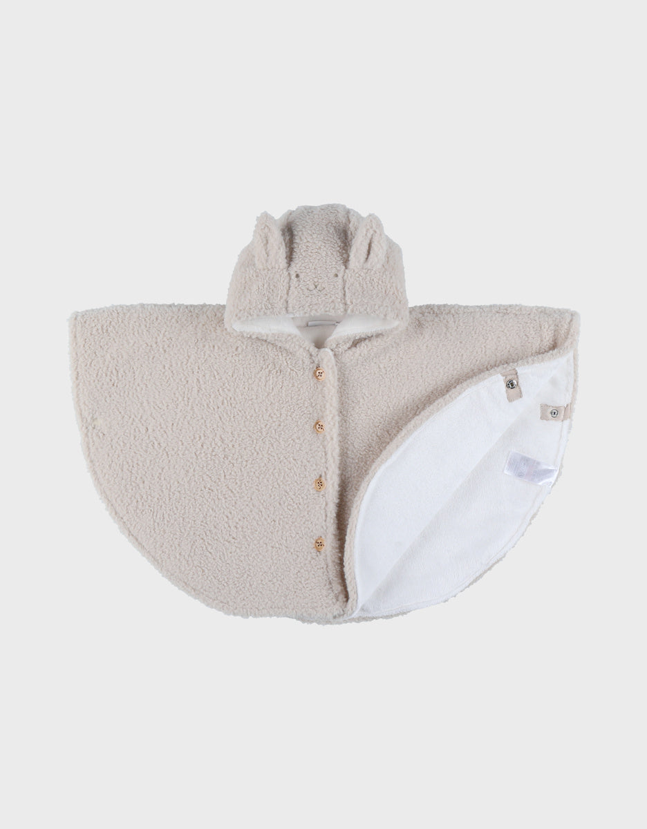 Poncho beige en Groloudoux®