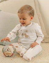 Pyjama bébé, coton structuré Fluffy