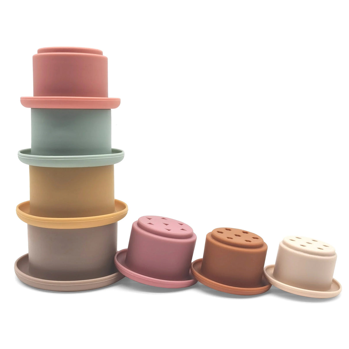° Gobelets à empiler en silicone °- emporté