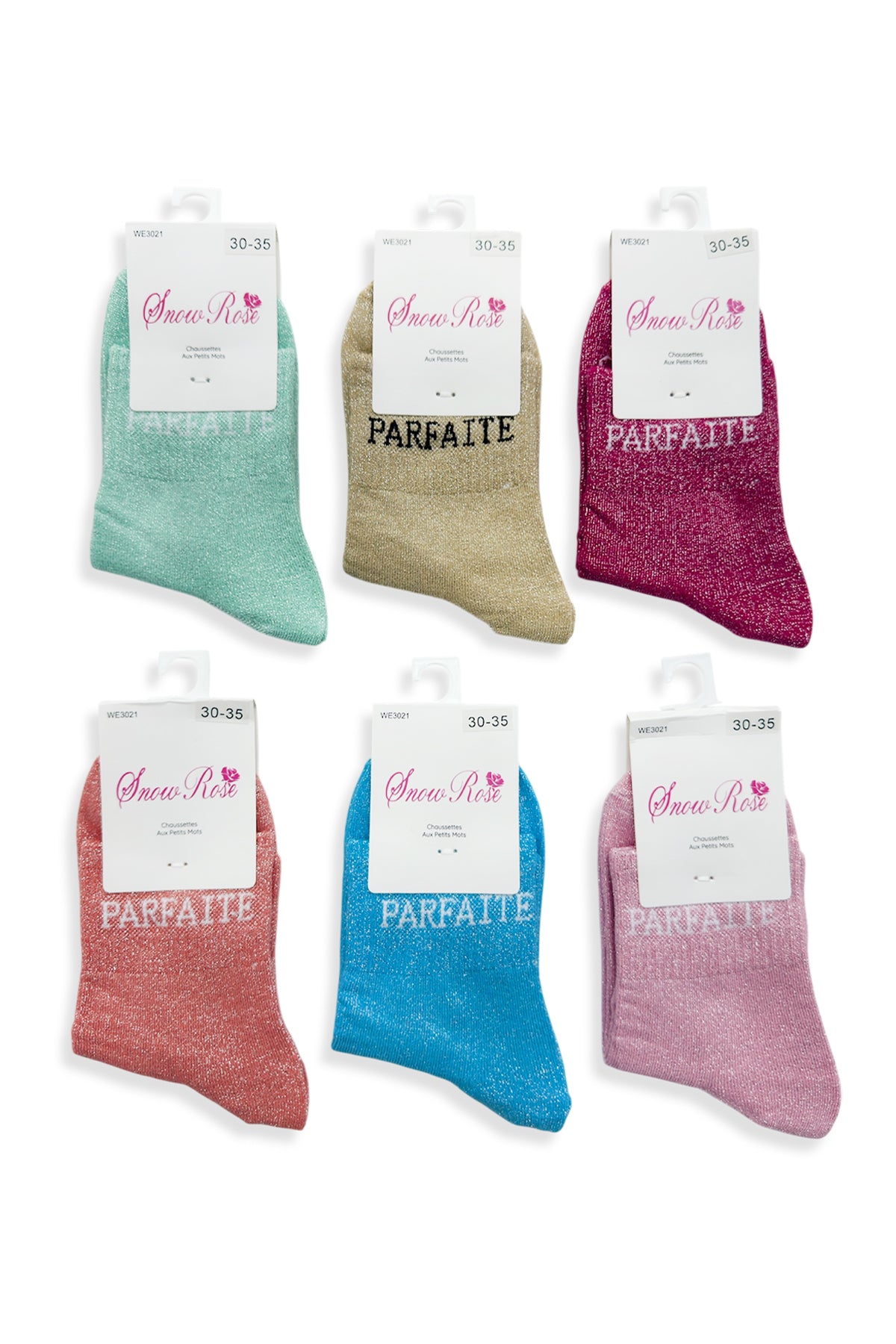 Chaussettes à paillettes PARFAITE