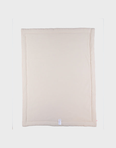 Couverture bébé 75*100cm, mousseline de coton bio dino