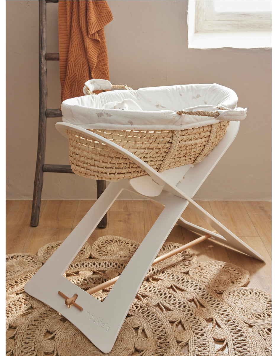 Couffin en Veloudoux® - Bali, Moka & Snow