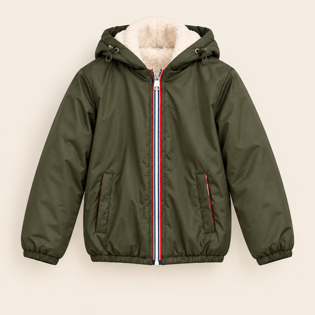 Veste imperméable enfant KAKI  - Précommande - Livraison à partir du 6/10