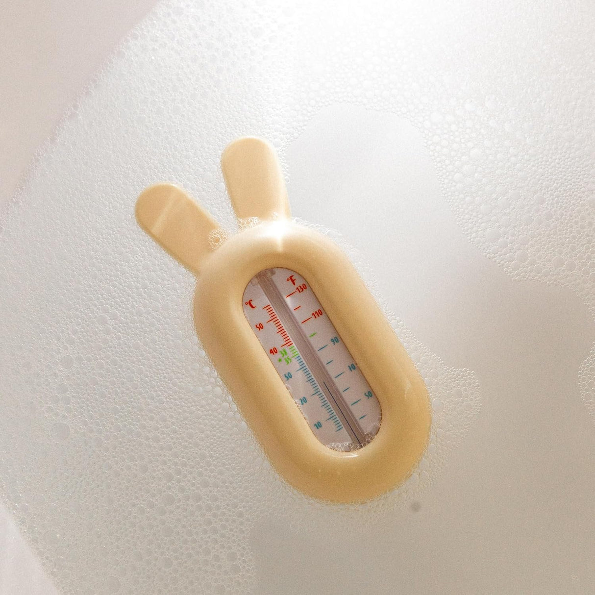Thermomètre de Bain pour Bébé Beige