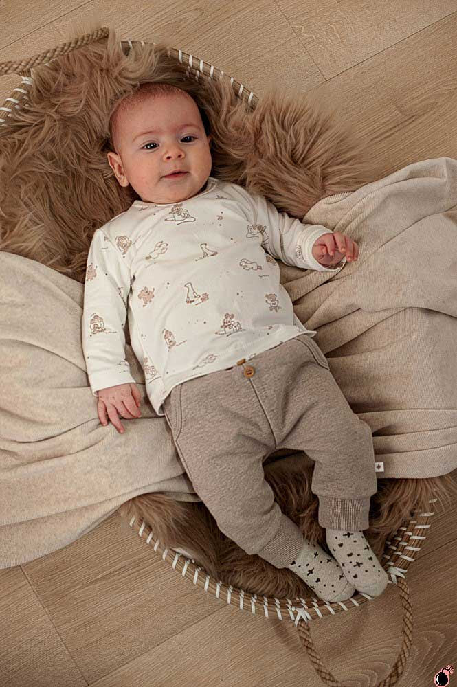 Pantalon Calin Brun