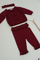 Legging Love Bordeaux