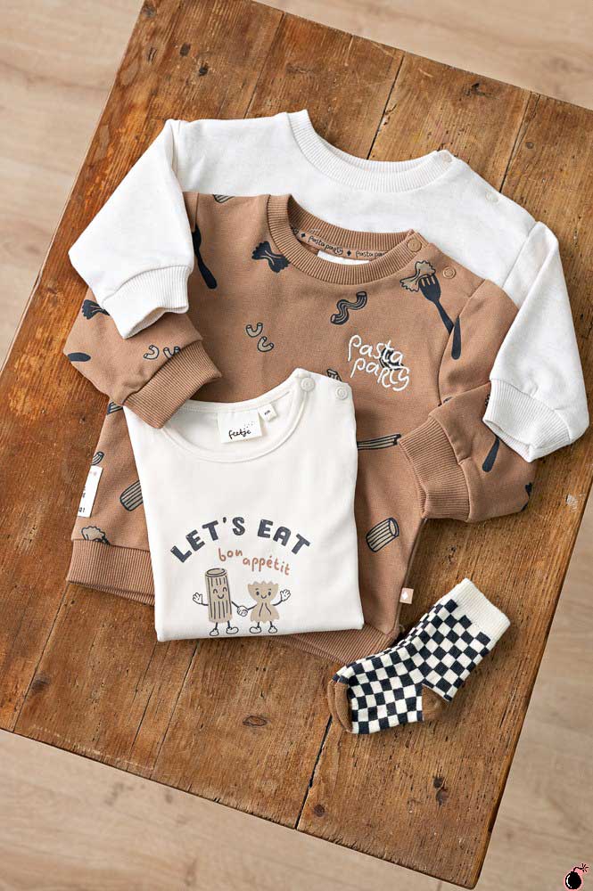 T shirt Pasta Blanc