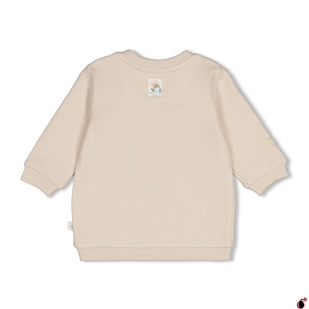 Sweat Pingouin Jaune