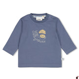 T shirt Morning Bleu