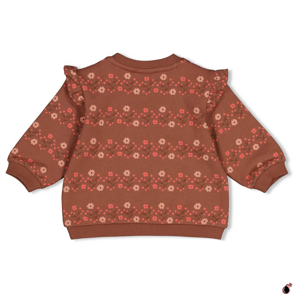 Sweat Jardin Brun