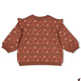 Sweat Jardin Brun