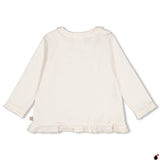 T shirt Love Blanc
