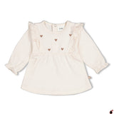 T shirt Love Blanc